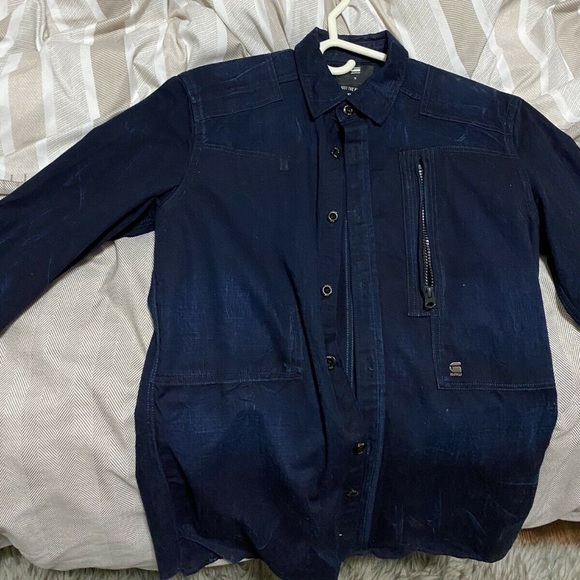 G Star Raw den in jacket worn once - Picture 2 of 3